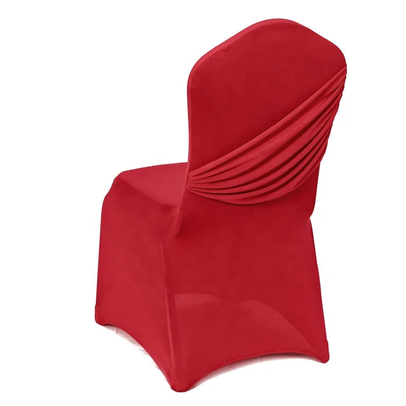 Wedding Chair Decorations Stretchable Banquet White Spandex Chair Cover