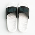 Anti Slip Women Slide Fast Delivery Sandals Custom Logo Massage Sole Shoes Unisex Low MOQ Top Quality Outdoor Slippers