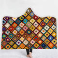 2025 Custom Design Allover Printed New Design Poncho Knitted Rectangle Soft Aztec Beach Towel for Adult