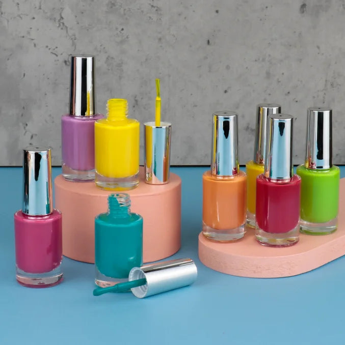 Private Label pink Nail Polish Bottle Matte Nail Polish Design Your Own Nail Polish Bottle