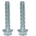 SDPSI DCTHex Flange Head Steel Zinc Plated Thunder Tapcon Concrete Masonry Anchor Screw Metric Measurement System