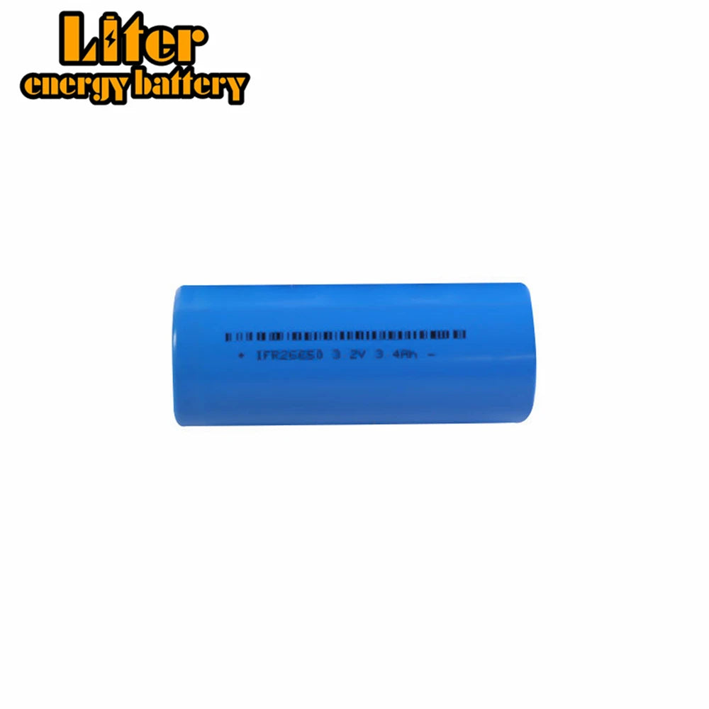 3.2v 26650 3400mAh Lithium Iron Phosphate Battery Electric Car Battery for Electric Tools