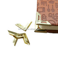 Factory Supply 16 X 16x 3.0mm Gold Metal Corner Protector for Book Cover