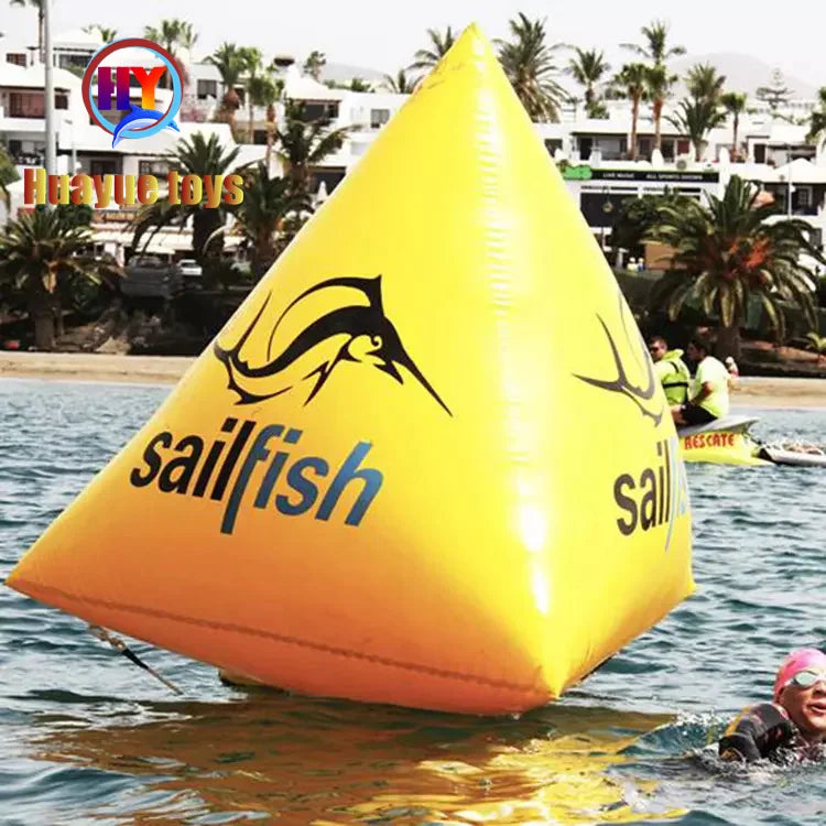 2m Racing Inflatable Mark Sailing or Triathlon Race Buoy Inflatable Marker Buoy