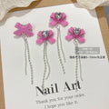 Pink Velvet Dangle Diy Charms Clothing and Hair Accessories Junk  Phone case Nail Charms
