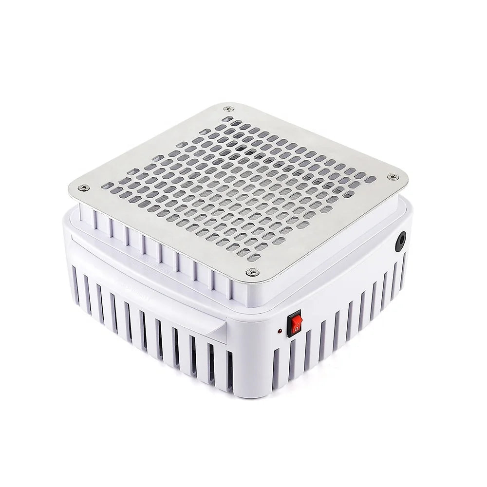 Professional Built-in Nail Dust Collector Desktop Nail Vacuum Cleaner Gel Nails Manicure Desk Collector Exhaust Fan With Filter