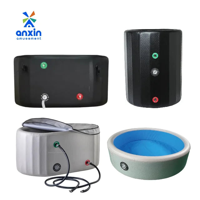 Factory Low Price Outdoor Water Bath Hot Sale Custom Size Style Water Chiller Ice-Bath Inflatable Round Cold Plunge