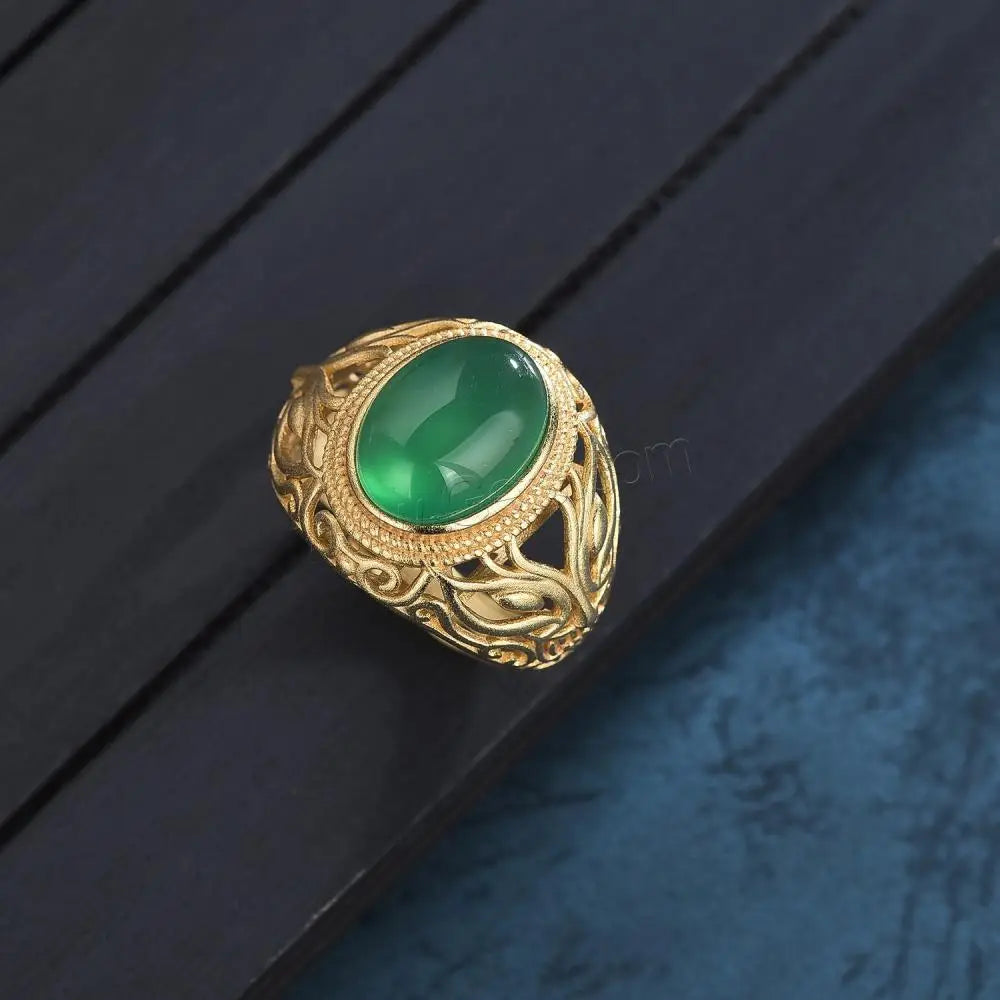 Wholesale Brass Bezel Ring Base Plated DIY Fashion Jewelry Findings 21x26mm 1479799