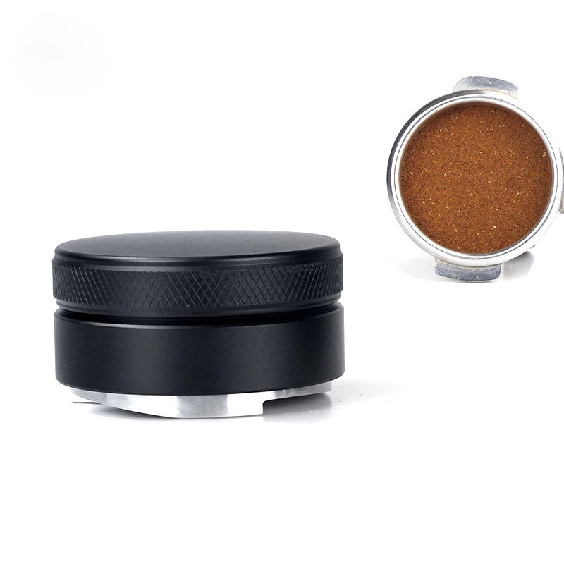 Espresso Coffee Distributor Stainless Steel  51mm/53mm/58mm Black  Coffee Barista Tamper Distributor