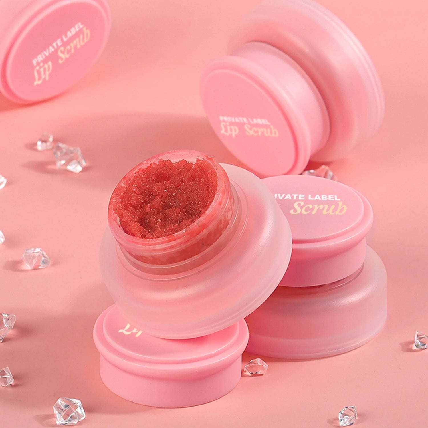 Wholesale Lip Scrub Private Label Lip Care Moisturizing Organic Lip Scrub Exfoliating
