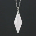 DIY Handmade Beautiful Rose Quartz for Women Gifts Crystal Stone Christmas Ornaments Healing Crystal Pendulums