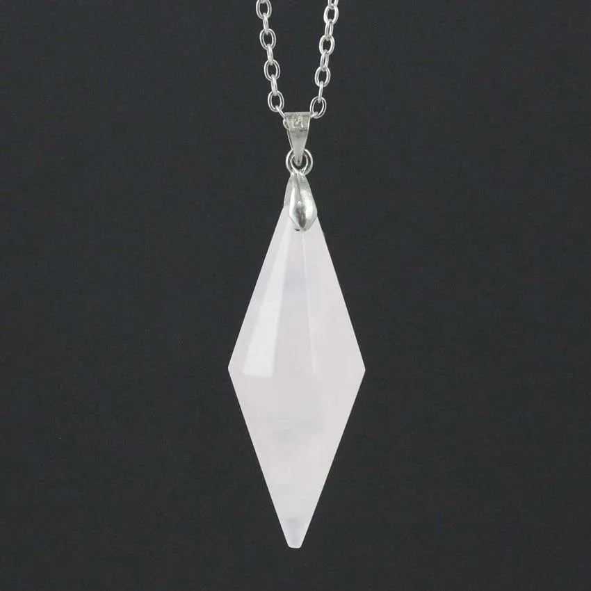 DIY Handmade Beautiful Rose Quartz for Women Gifts Crystal Stone Christmas Ornaments Healing Crystal Pendulums