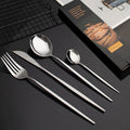Factory Wholesale Flatware Sets Coloured Gold Cutlery Set Stainless Steel Cutlery Sets with Free Gift Box