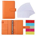 Wholesale Macaron A5/A6 PU Leather Binder Planner Notebook Hardcover Style with Cash Envelope Budget Planner