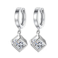 Wholesale 925 Silver Plated Cubic Zirconia Pendant Earring Jewelry for Women
