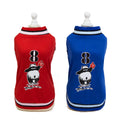 Dog Clothes Vendors Cotton Pet Spring Summer Cat Dog Vest Panda Printed Stand Collar Boy Dog Clothes