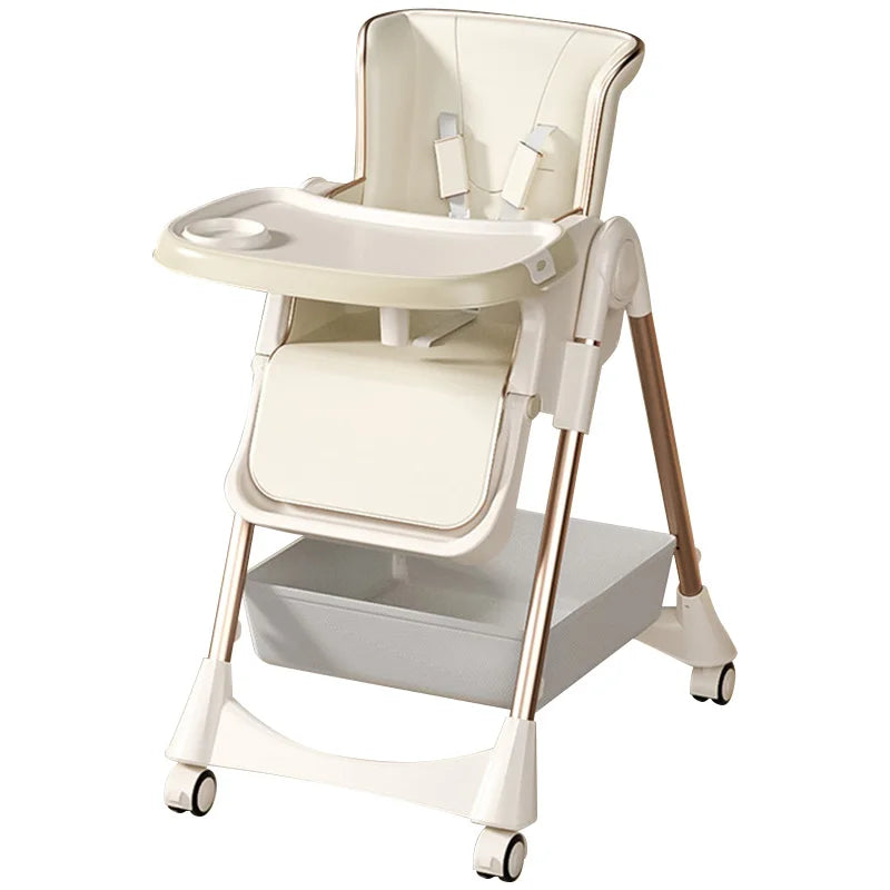 OEM ODM Children Adjustable Folding Newborn Baby Dining Food High Chair Portable Safe Kids Baby Eating Feeding Chair