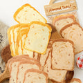 30pcs/pack Stranger Ink Sticky Notes Happy Fermentation Series Bread Slices Handbook Decoration Material Stickers