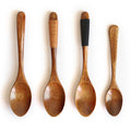 Japanese Kids 12.5cm/14cm Tableware Spoon Coffee Dessert Wooden Spoon