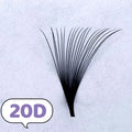 Ultra-Speed Premade Fans Eyelashes 0.03 0.05 0.07 Thin Pointy Base 20D 25D 30D Mega Volume Promade Fans Eyelash
