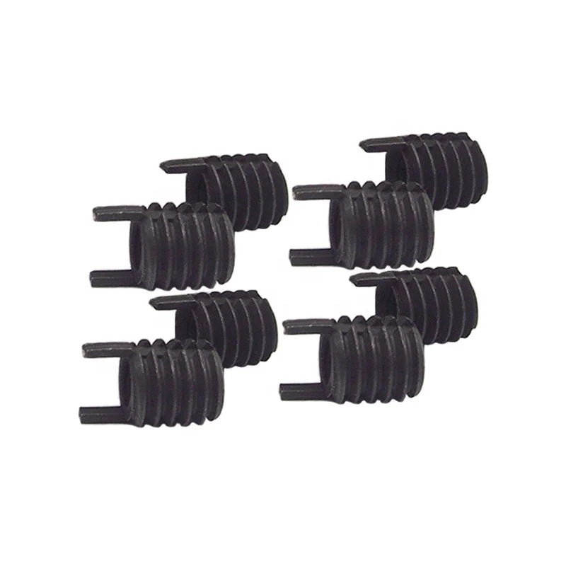 Carbon Steel Thread Insert Key Locking Thread Insert for Metals Spring Other Fasteners Thread Insert M2.5 Metric Hard Material