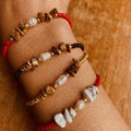 Hot Selling High-grade Natural Stone Bracelet Simple Colorful Seed Bead Pearl Beaded Bracelet for Women