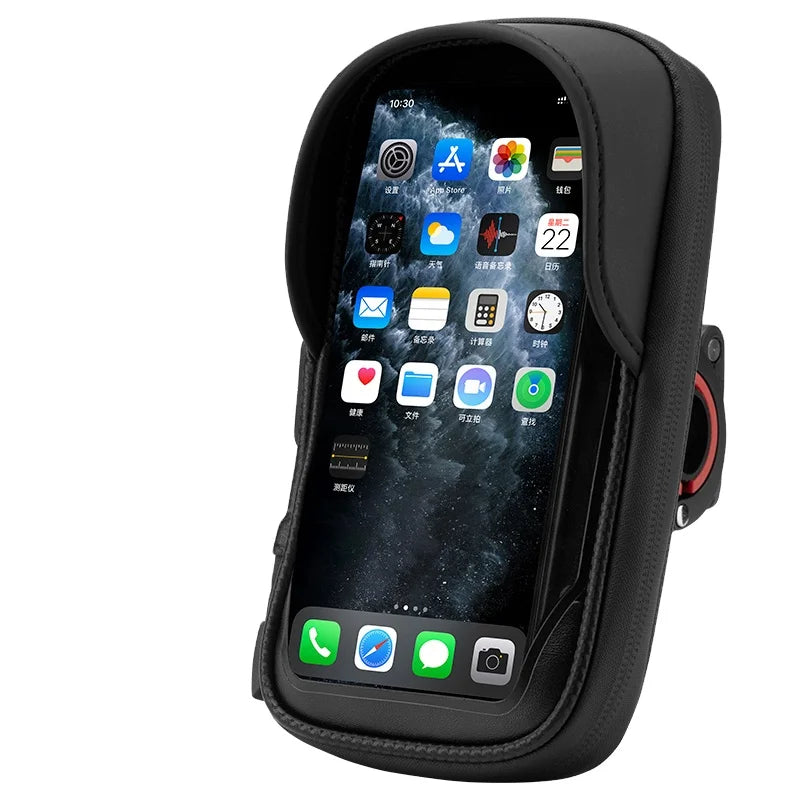 ROCKBROS Bike Phone Holder Waterproof Bag Touch Screen Mobile Phone Bags Bicycle Handlebar Mount Bag