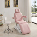 Luxury Swivel 4-Motor Electronic Spa Massage Table Grey Folding Beauty Bed for Clinic