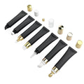 Custom Eye Cream Cosmetic Squeeze Tube 20ml PE Soft Tube with Massage Applicator Metal Ceramics Eye Cream Tube Packaging