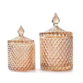 Customize Best Quality Wholesale Home Small Snack Storage Glass Candy Jars