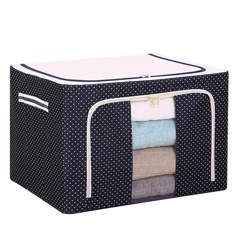 Wholesale Customizable Wardrobe Storage Box 100L 24L 66L Foldable Storage Box