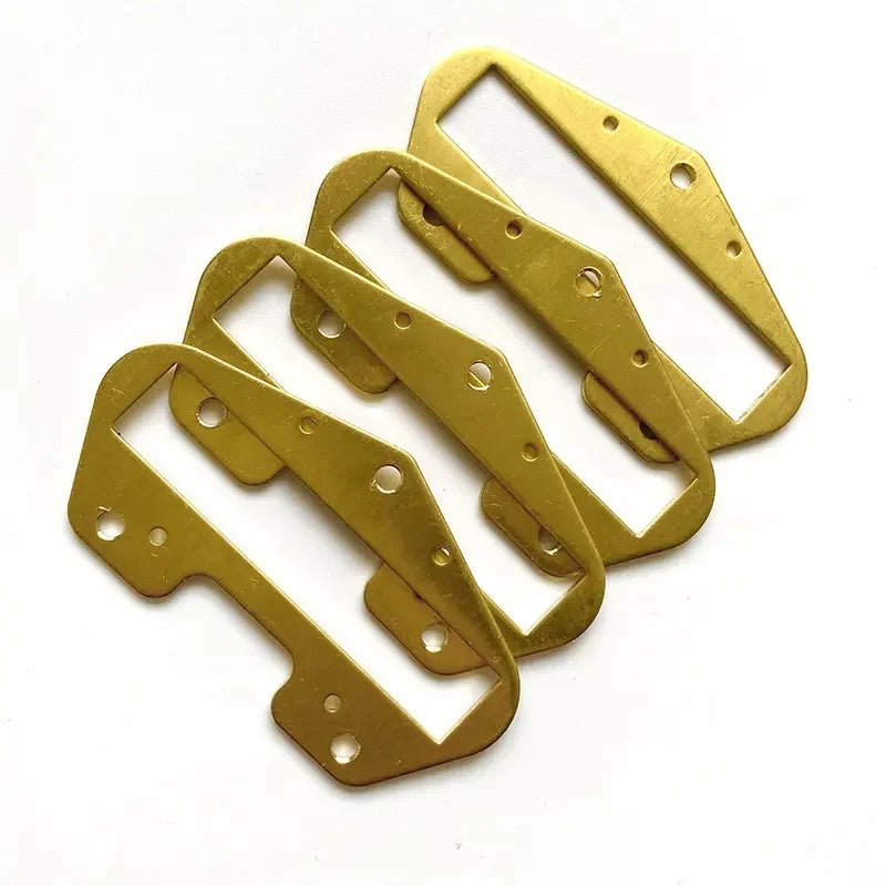 Copper Clad Iron TL Bridge Pickup Bobbin Electric TL Guitar Pickup Baseplate With square Hole