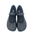 TipsieToes Daily Life Black Genuine Leather Maryjane Slip-on Fashion Bare Foot Flat Sneakers Women's Shoes Bigger Size 45 46