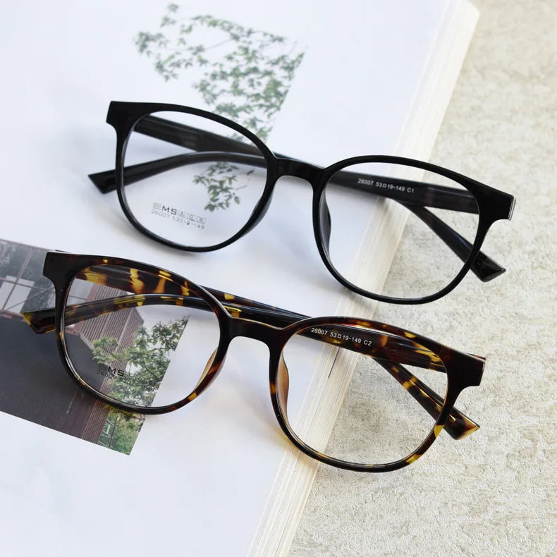 2026 Trendy TR90 Eyeglasses Frame for ADULTS Blue Light Glasses Lightweight Unbreakable Children Transparent Glasses