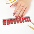 2026 Hot Sale Factory Selling Best Professional Nail Sticker Solid Glitter Nail Art Stickers