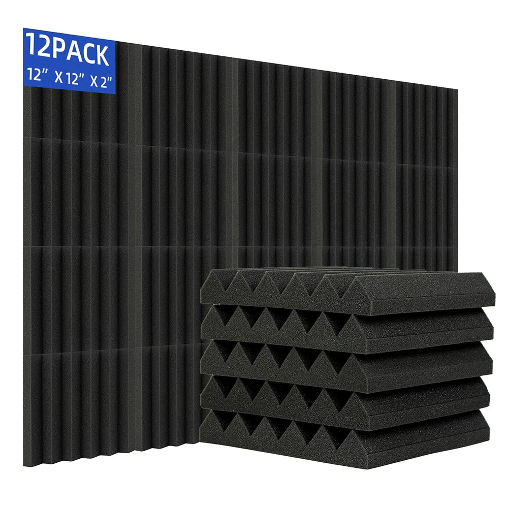 Easy to Install Sound Absorption Decorative Acoustic Deadening Sound Proofing Foam Panel for Piano Room