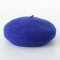 Wholesale  Luxury  Solid Color French Beret 100% Wool Hat for  Women