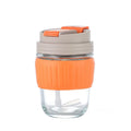 Glass Coffee Mug Portable Water Cups