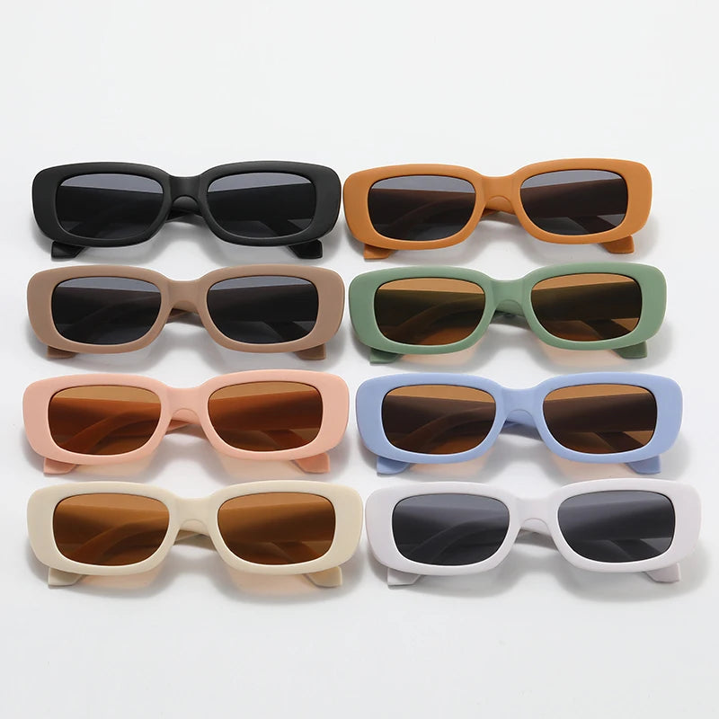 2024 Luxury Trends Fashion Vintage Customize Boys Girls square Frames Kids Shades Sunglasses Bulk