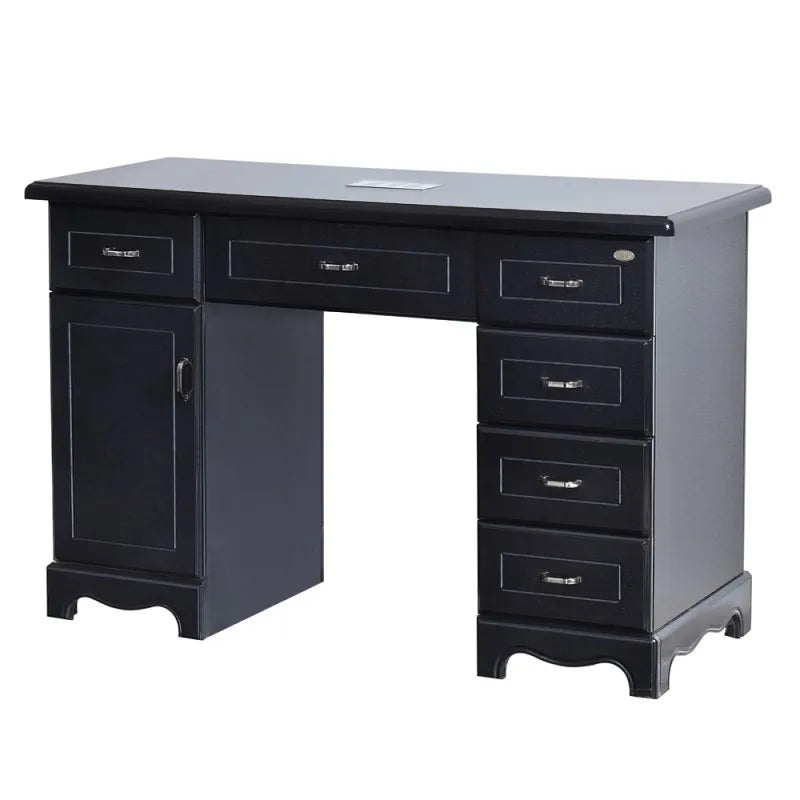 Professional Manicure Table Set up Vanity Makeup Marble Manicure Table