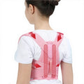 Wholesale Adjustable Breathable Lightweight Nylon Cotton Posture Corrector Back Support Shoulder Lumbar Back Brace Belt for