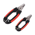 Professional Pet Grooming Tool Dog & Cat Nail Clippers Trimmer with Safety Guard Scissor & Shear Type