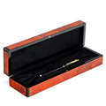 In Stock Luxury MDF Wood Portable Pen Packaging Box with Recycled Materials Private Label Gift Case