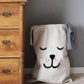 Eco-Friendly 100% Cotton Canvas Reusable Drawstring Storage Laundry Bag Customizable Size Color Modern Design Washable for
