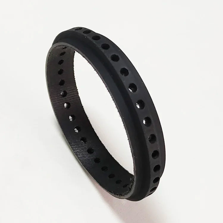 Black 35 Holes 247x20mm Suction Belt Slow Down Belt for Komori
