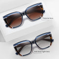 Wholesale Unisex Uv400 Shades Retro TR90 Acetate Fashion Pink Y2k Cat Eye Shades Polarized Custom Logo Designer Women Sunglasses