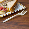 Good Quality Biodegradable Disposable Disposable Corn Starch Knife Fork and Spoon Wholesale