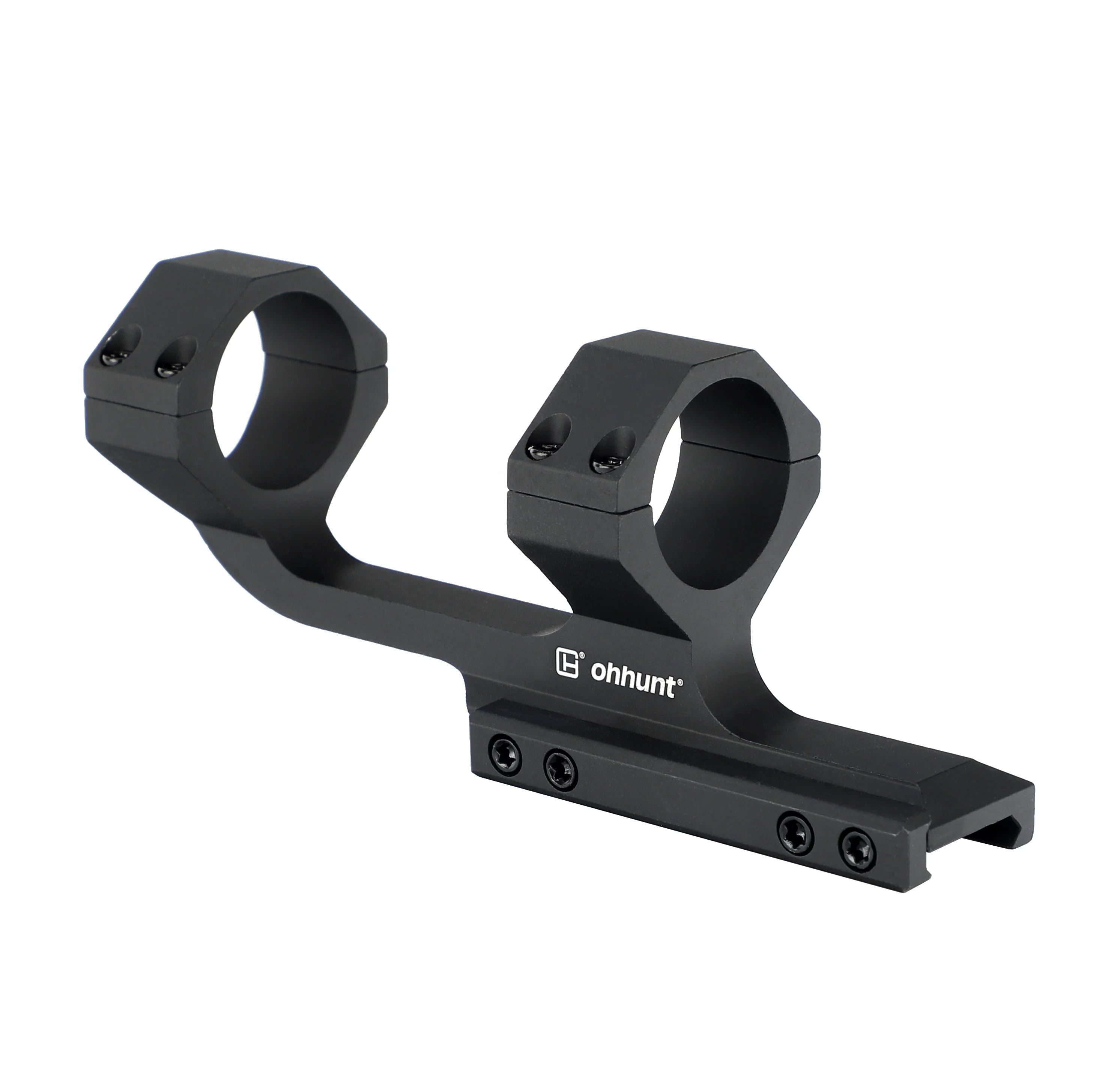 Ohhunt Medium Profile Black Scope Mount 30MM Tactical Sights Rings Fit 20mm Mount Hunting Accessories