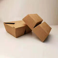 Custom Logo Corrugated Paper Take out Boxes Matt Lamination and Embossing for Sushi Take-Away Food Container