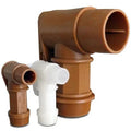 Faucet Valve Polyethylene ( PE ) Drum Barrel Faucet 3/4" BSP Pail Tap and 2" BSP Tank Spigot